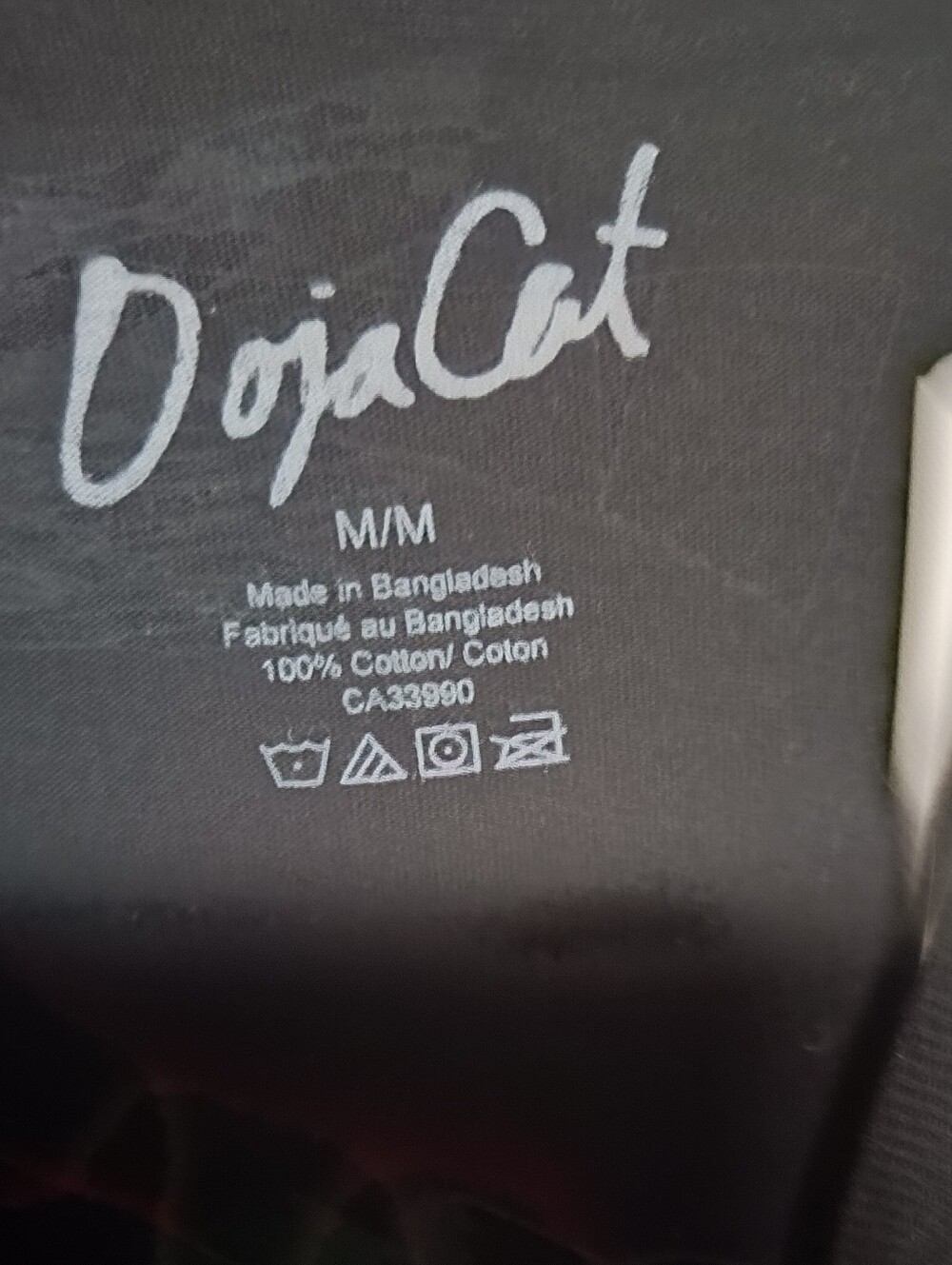 Doja Cat 'Planet Her' Black Graphic Unisex Tee with Green Lettering - Picture 4 of 6